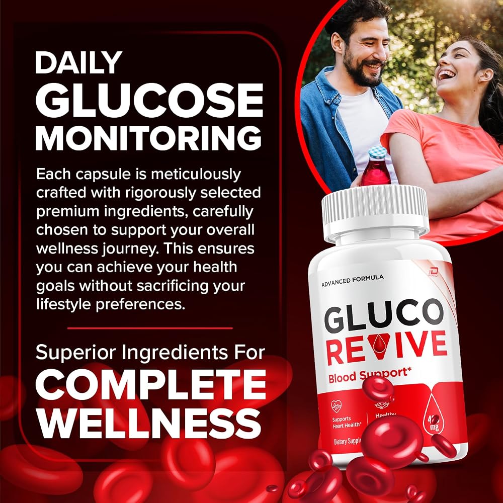 Indelo GlucoRevive Advanced Supplement - 60 Capsules - image 2
