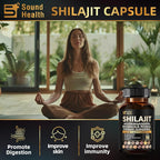 SoundHealth Irish Sea Moss & Shilajit Bundle - 120 Capsules - image 2