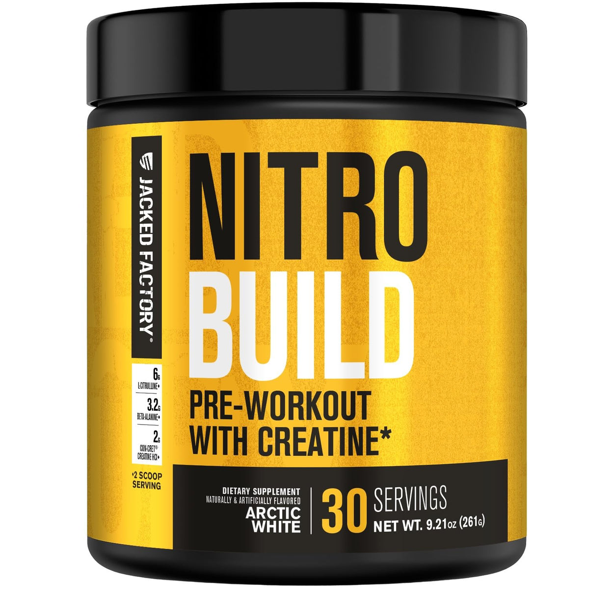 Jacked Factory Nitrosurge Build Pre Workout with Creatine