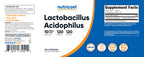 Nutricost Lactobacillus Acidophilus 10 Billion CFU