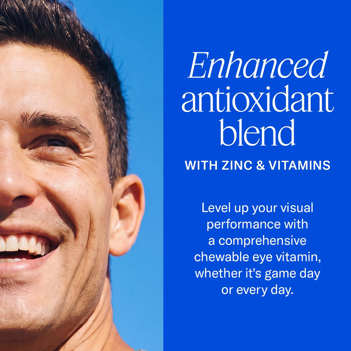 EyePromise Vizual Edge Chew Performance Eye Vitamin - NSF Certified
