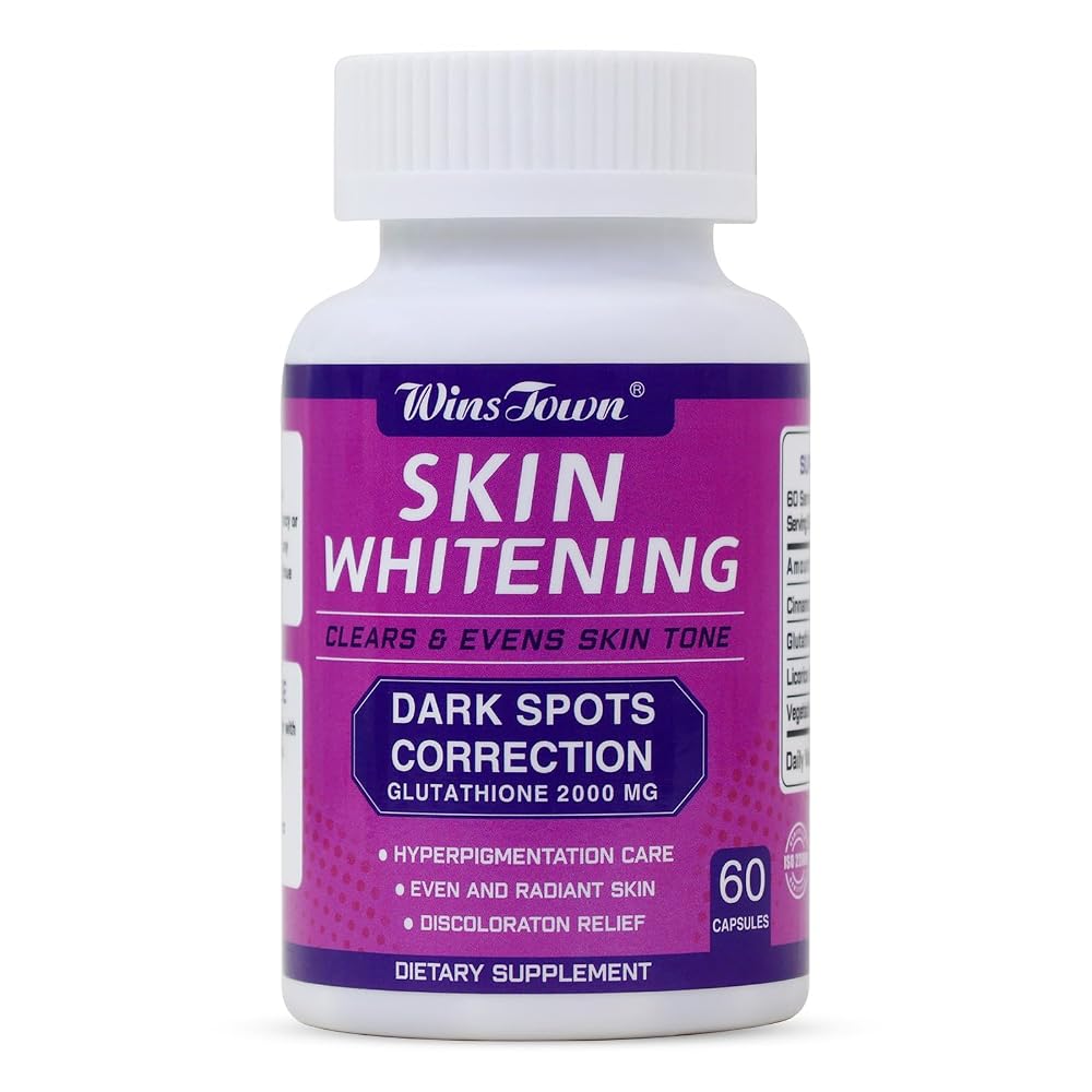 AIHIYO Skin Whitening Glutathione Capsules - 60 Count