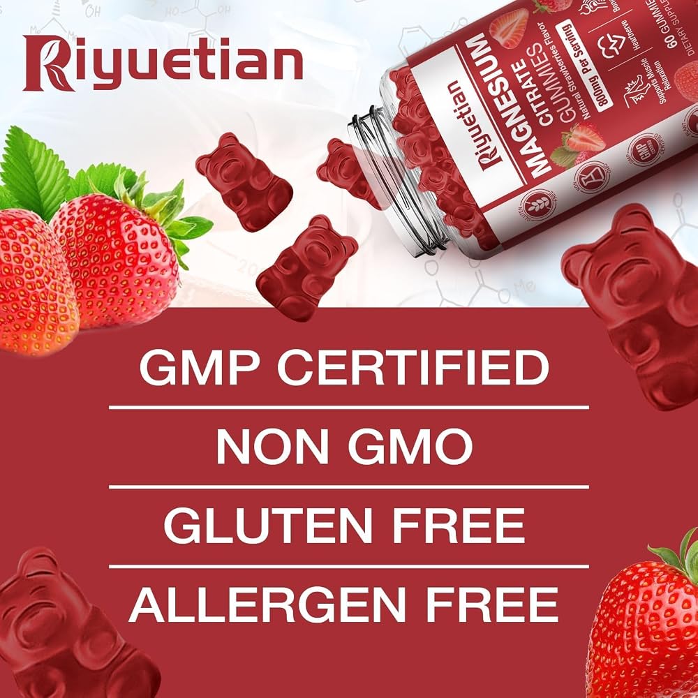 Riyuetian Magnesium Gummies
