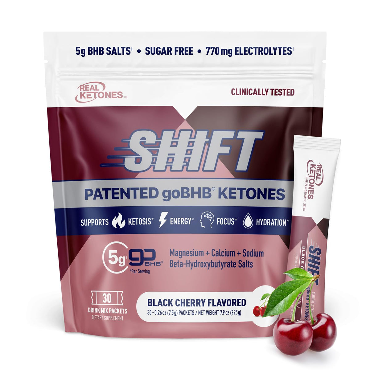 Real Ketones Shift Exogenous Keto D-BHB + Sugar Free Electrolyte