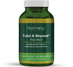 Harmony Nutraceuticals Tulsi Holy Basil Supplement - 120 Vegetarian Capsules