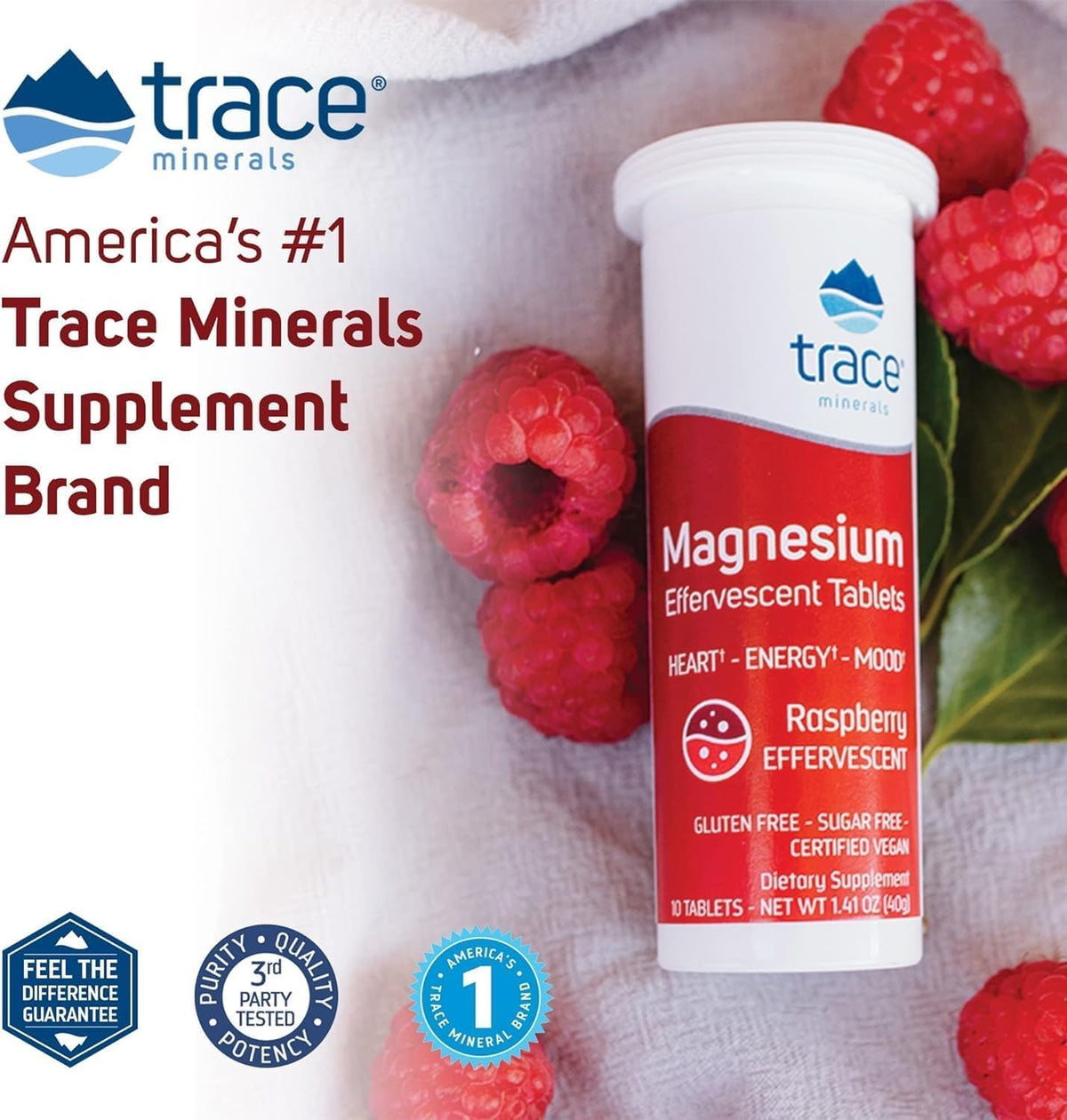 Trace Minerals Magnesium Effervescent - Bone & Circulatory Health