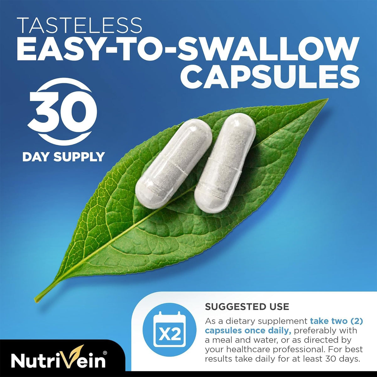 Nutrivein Lutein & Zeaxanthin Eye Vitamins - 60 Capsules - image 6