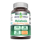 Amazing Nutrition Melatonin 12 mg Tablets - 180 Tablets