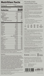 Form Peakblend Vegan Meal Replacement Shake Chocolate Peanut - 1.3kg - image 7
