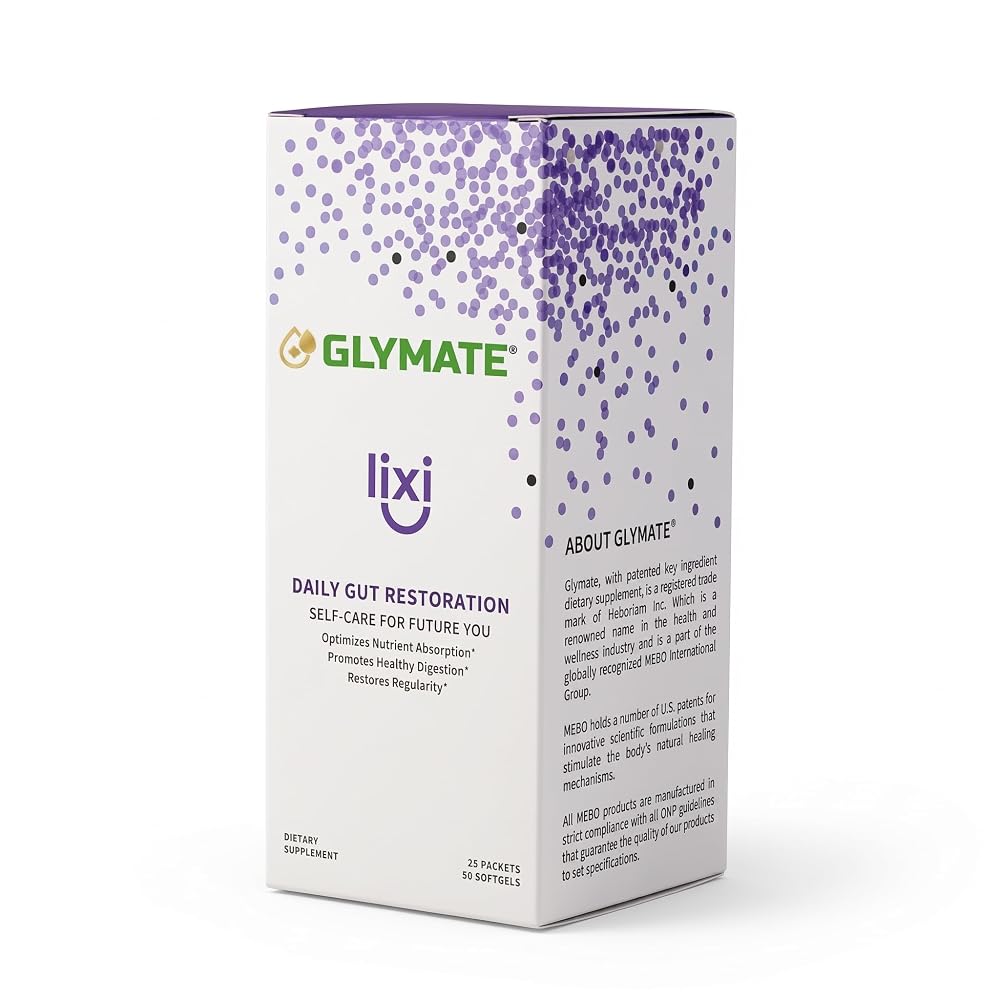 Glymate Lixi Daily Gut Restoration L-Glutamine - 50 Softgels