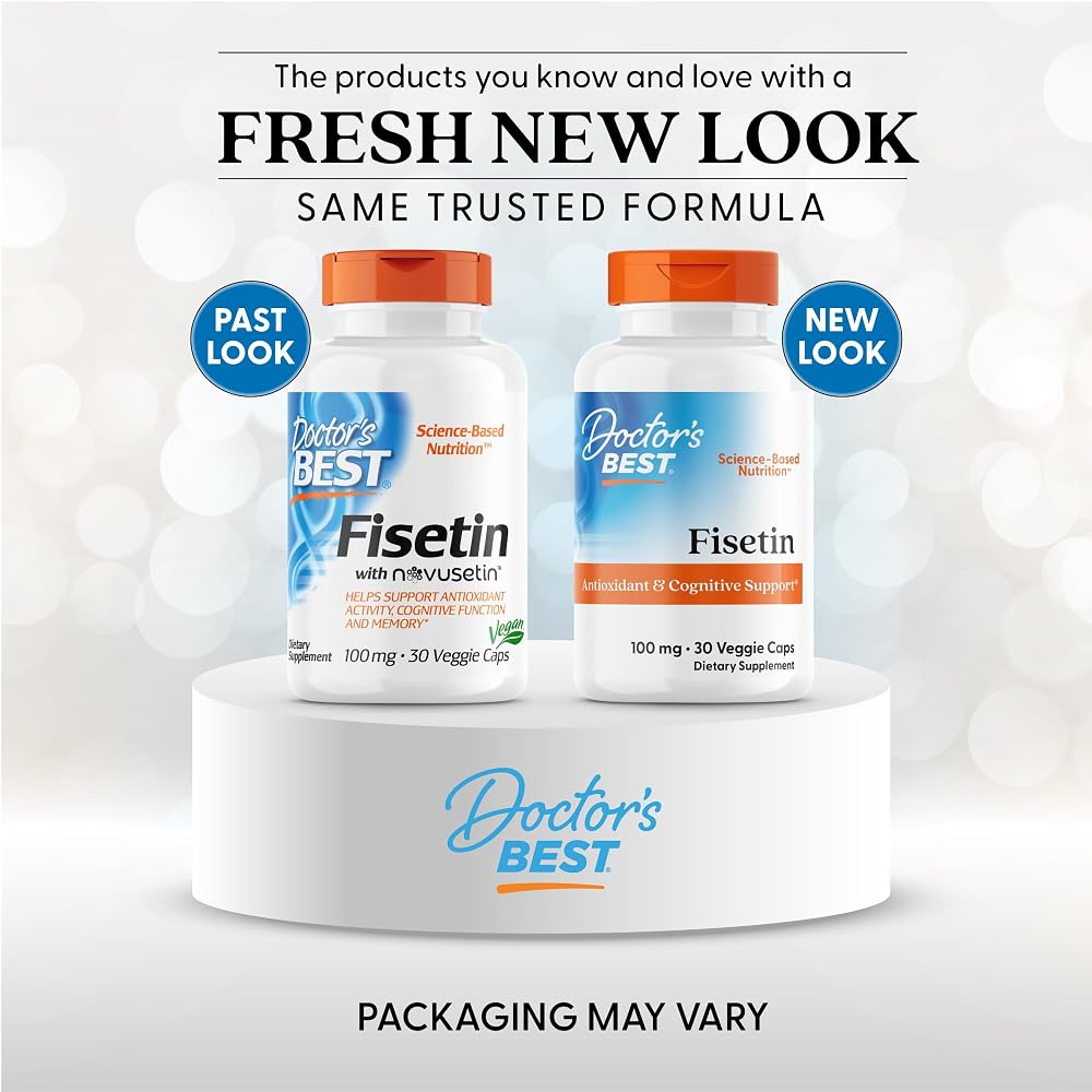 Doctor's Best Fisetin 100 mg Supplement for Cognitive Support - image 2
