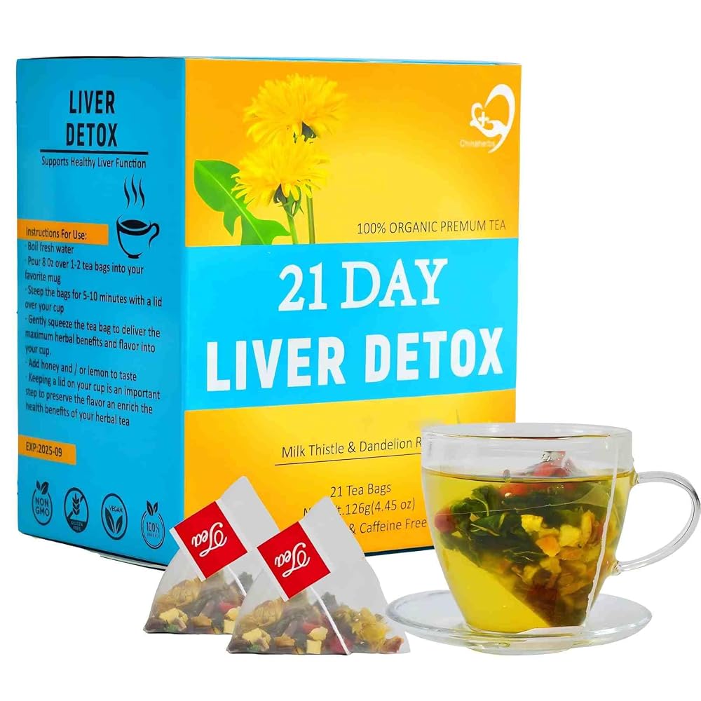 Aromlife 21 Day Milk Thistle Liver Detox Tea
