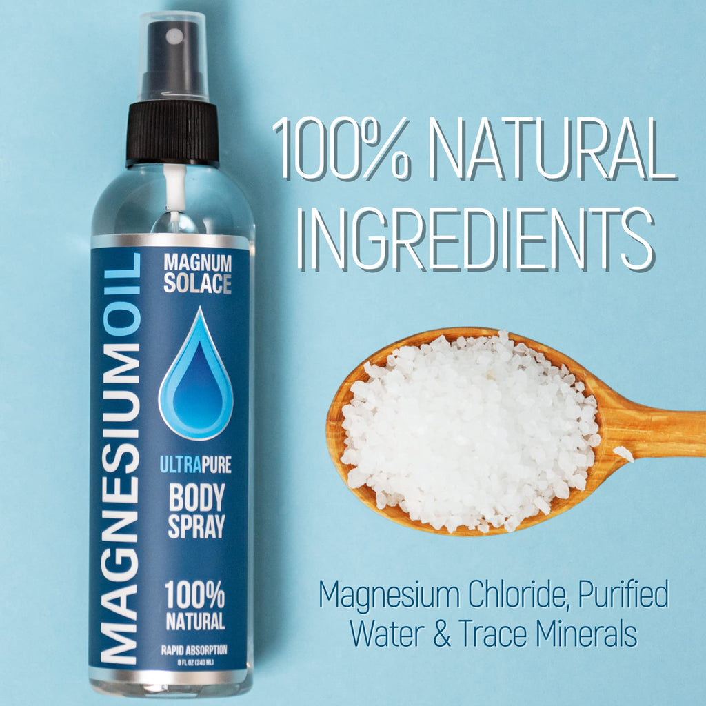 Magnum Solace Magnesium Oil Spray - 8 Fl Oz - image 7
