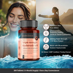 pureclinica Hyaluronic Acid 300mg Tablets - 1080 Count - image 4