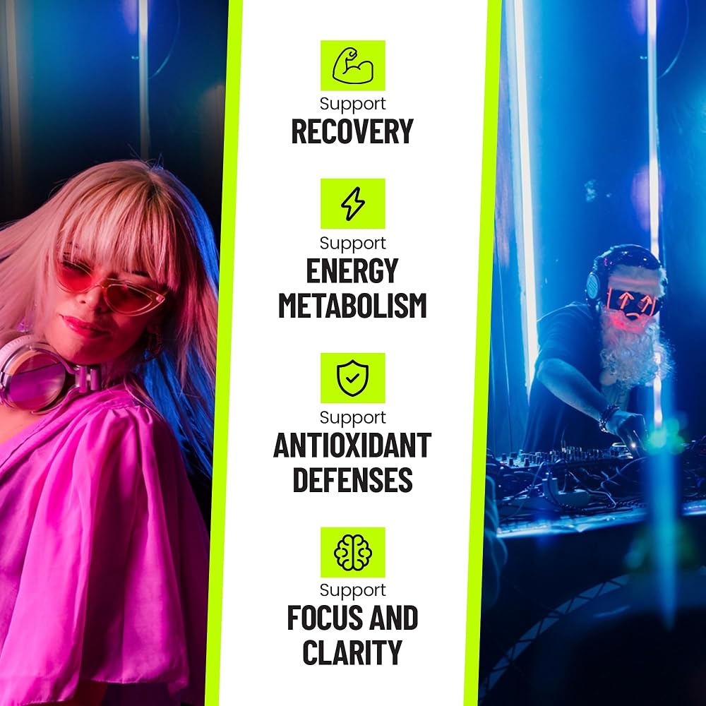Ravemedy Rave Essentials Vitamins for Recovery - 60 Capsules - image 2