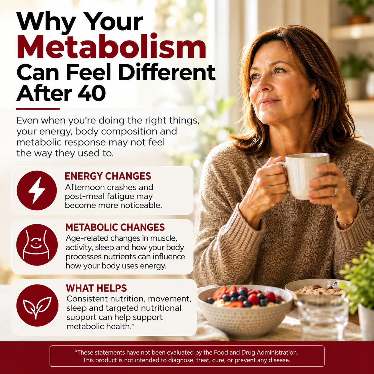 TRUTHENTICS GlucoPlus Metabolic Support Supplement - 60 Vegetarian Capsules - image 3