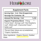 Herb Lore Organic Nursing Tincture Lactation Support – 4 fl oz - image 6
