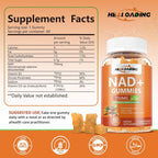 HEALOADING NAD+ Gummies with Resveratrol - 60 Count - image 2