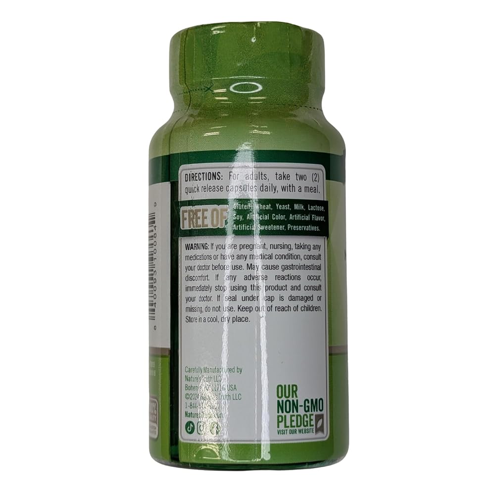 Amazon Pharmacy Nature's Truth N-Acetyl-Cysteine (NAC) 600 mg - 1 Capsules - image 3
