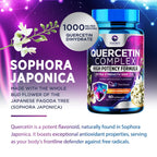 Nature's Peak Quercetin Supplement - Extra Strength Antioxidant