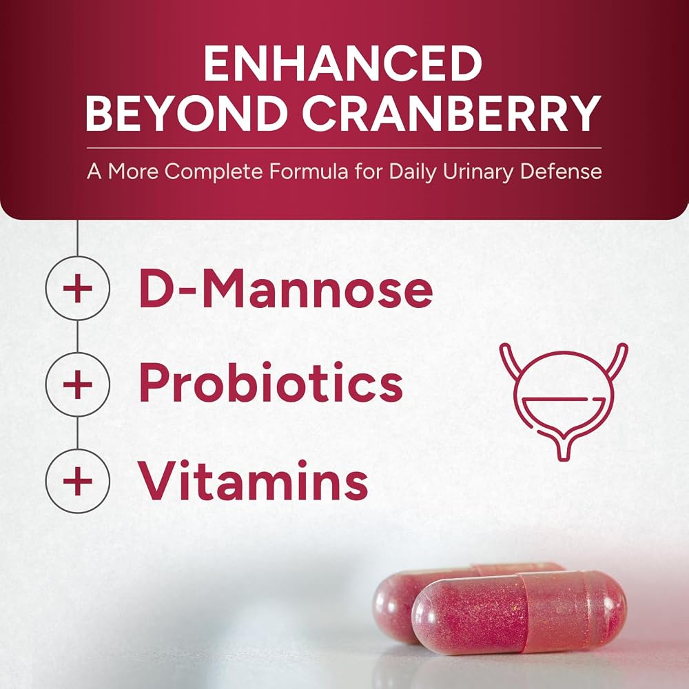 PRVNT Urinary Tract Defense with Cranberry & D-Mannose - 60 Capsules - image 4