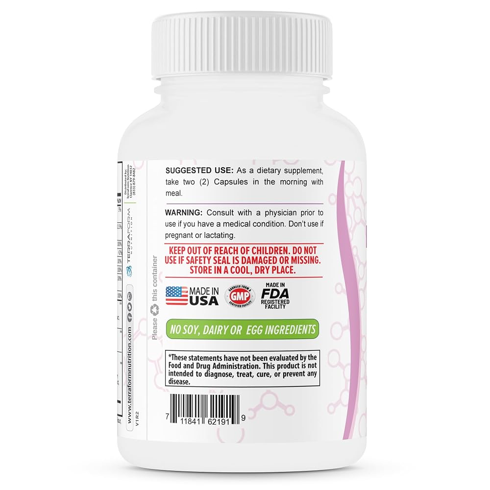 TerraForm Nutrition Women's Multivitamin for Bone Health - 60 Capsules - image 6