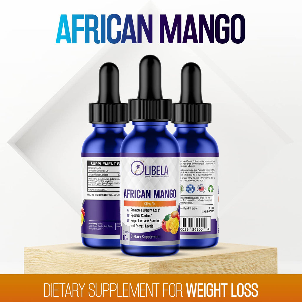 OLIBELA African Mango Liquid Drops Metabolic Support - 60 ml - image 8