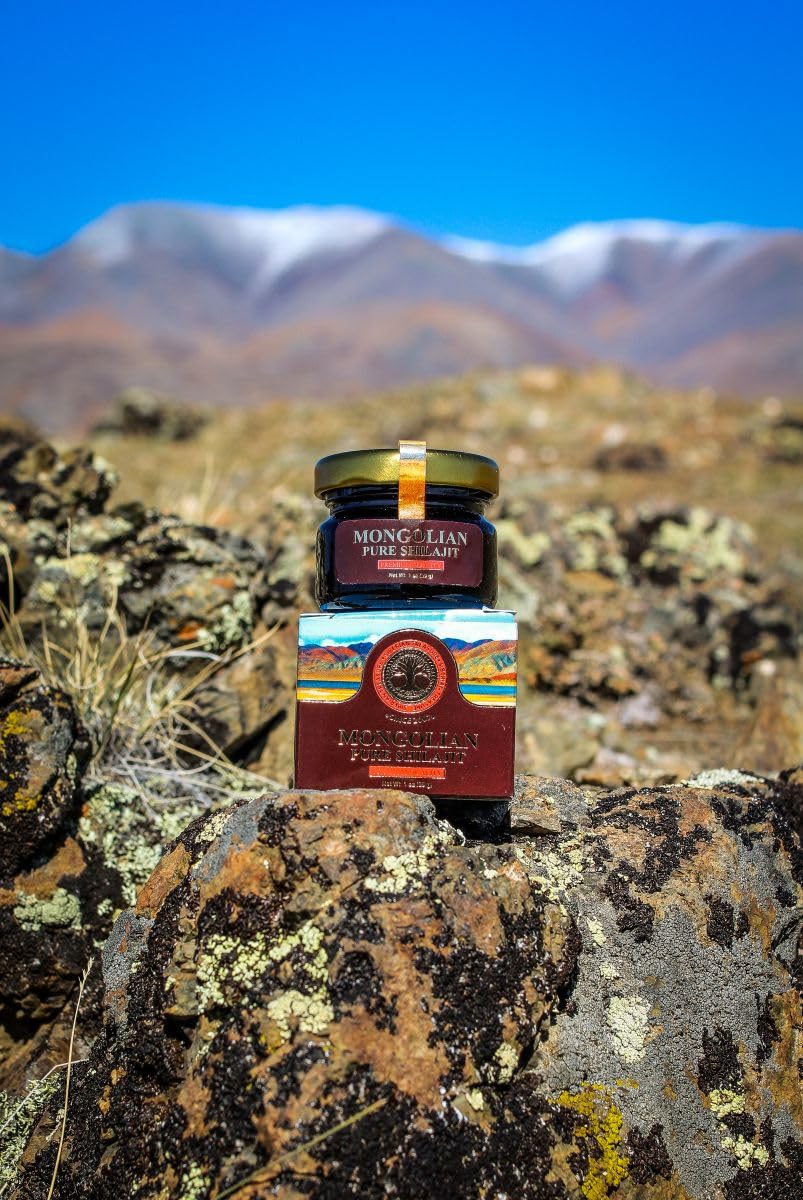 Mongolian Shilajit Pure Natural Herbal Supplement - 1 oz - image 4