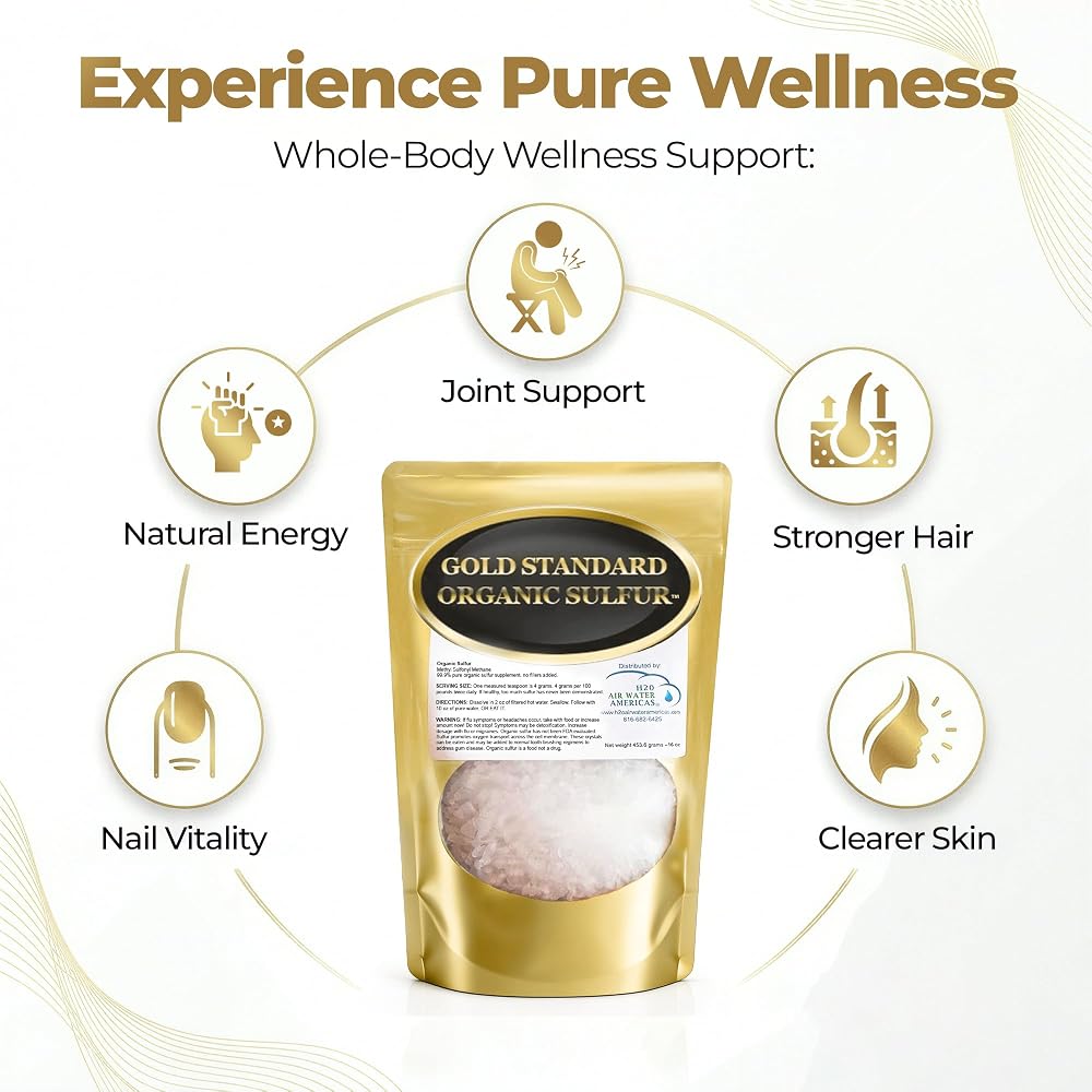 H2O Air Water Americas Gold Standard Organic Sulfur - image 4