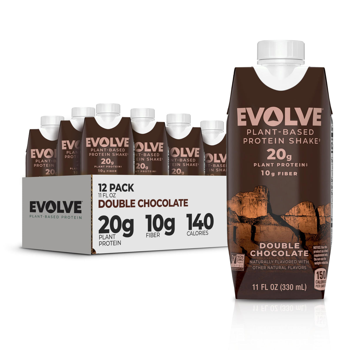 Evolve Plant Based Protein Shake 11 Fl Oz