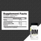 NutraBio DIM Supplement Supports Estrogen Balance 100mg - 60 Vegetable Capsules - image 2
