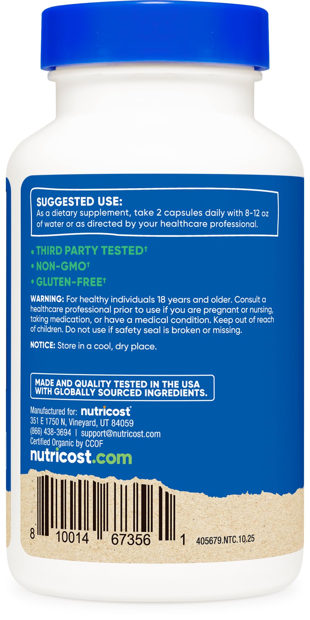 Nutricost Camu Camu 1000mg Vitamin C Capsules - 120 Capsules - image 4