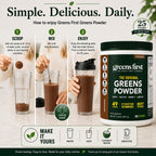 Greens First Original Greens Powder - 49 Superfoods - Organic Fruits