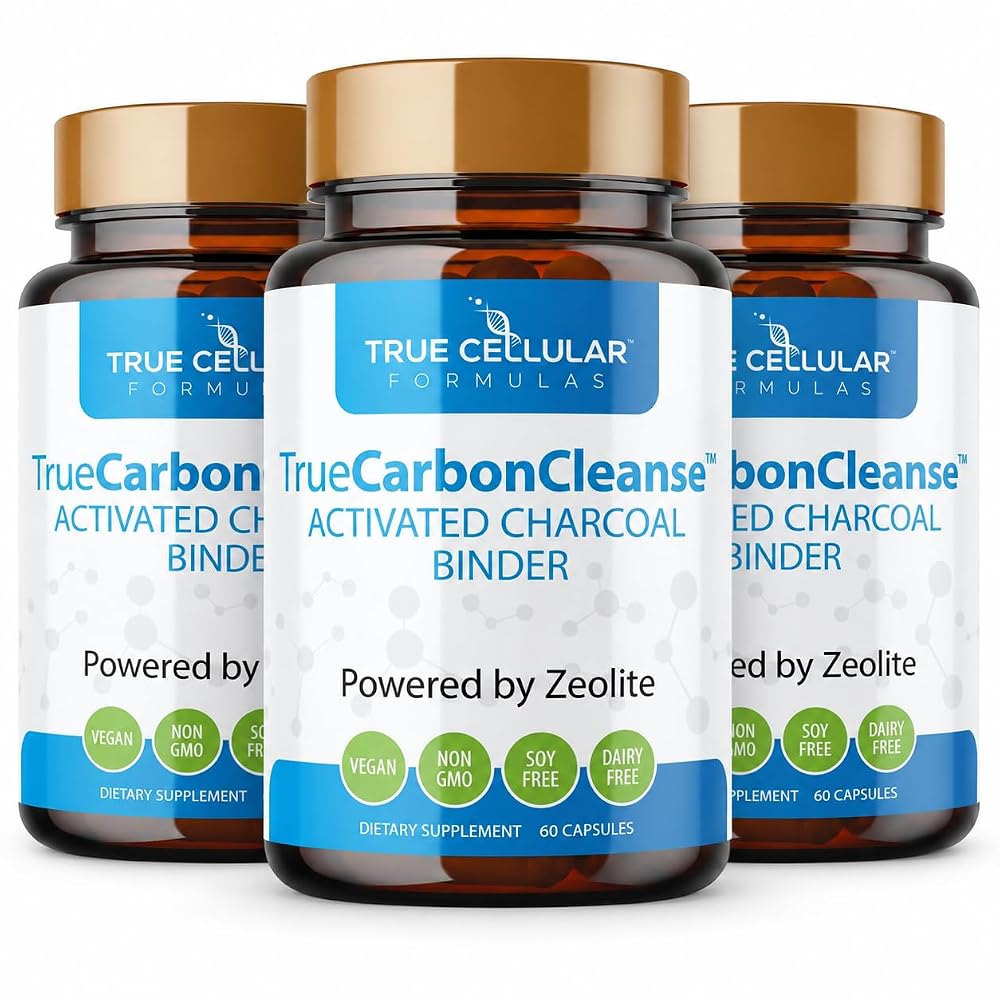 True Cellular Formulas Gut Detox & Liver Cleanse - Organic Activated