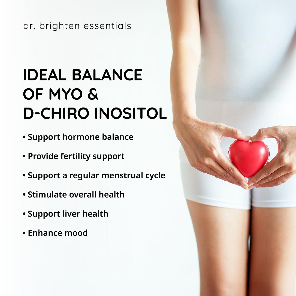 Dr. Brighten Myoinositol Plus Capsules - 120 Capsules - image 5