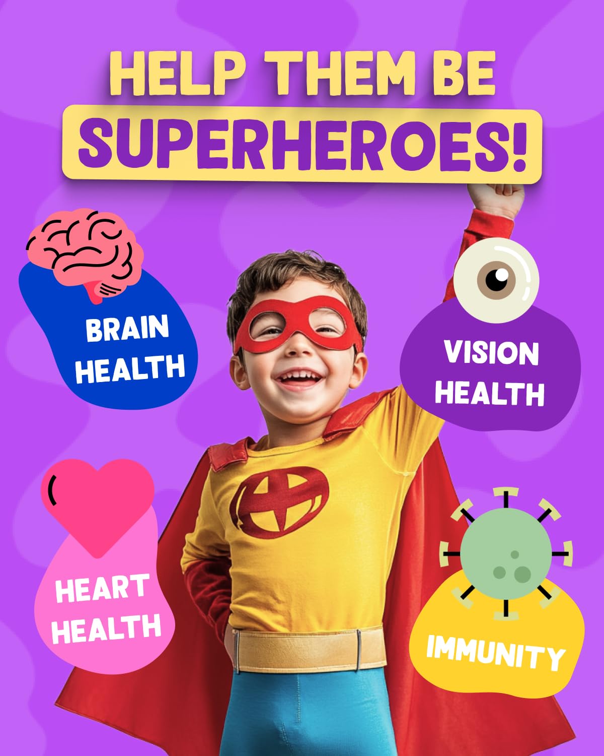 Vitawell HEZKUGU Kids Multivitamin Gummies - 120 Gummies - image 2