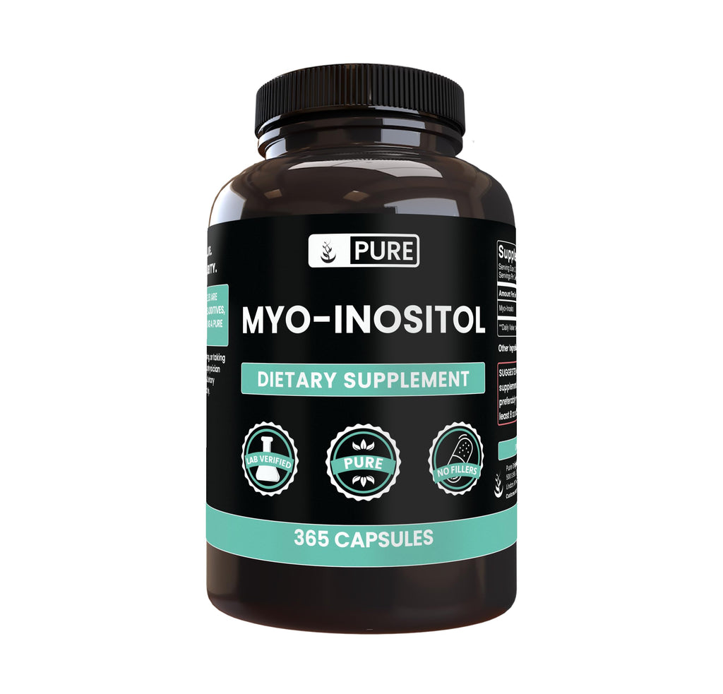Pure Original Ingredients Myo-Inositol (730 Capsules) No Magnesium Or