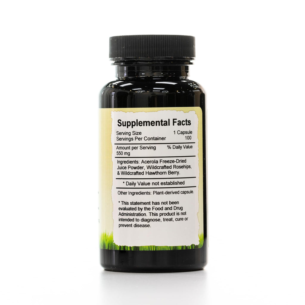 Wholistic Botanicals Herbal C Capsule Vitamin C - 100 Capsules - image 2