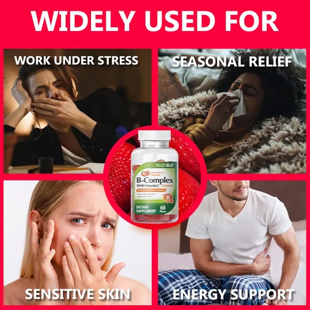 NutraA2Z B Complex with Vitamin C - 60 Gummies - image 4