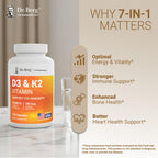 Dr. Berg Maximum Strength Vitamin D3 K2 10,000 IU - 120 Capsules - image 6