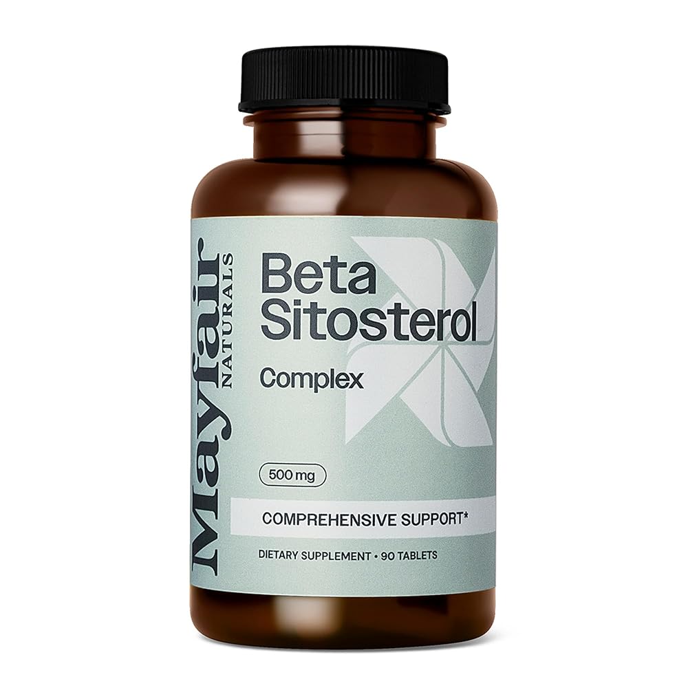 Mayfair Naturals Beta Sitosterol Complex 500mg - 90 Tablets