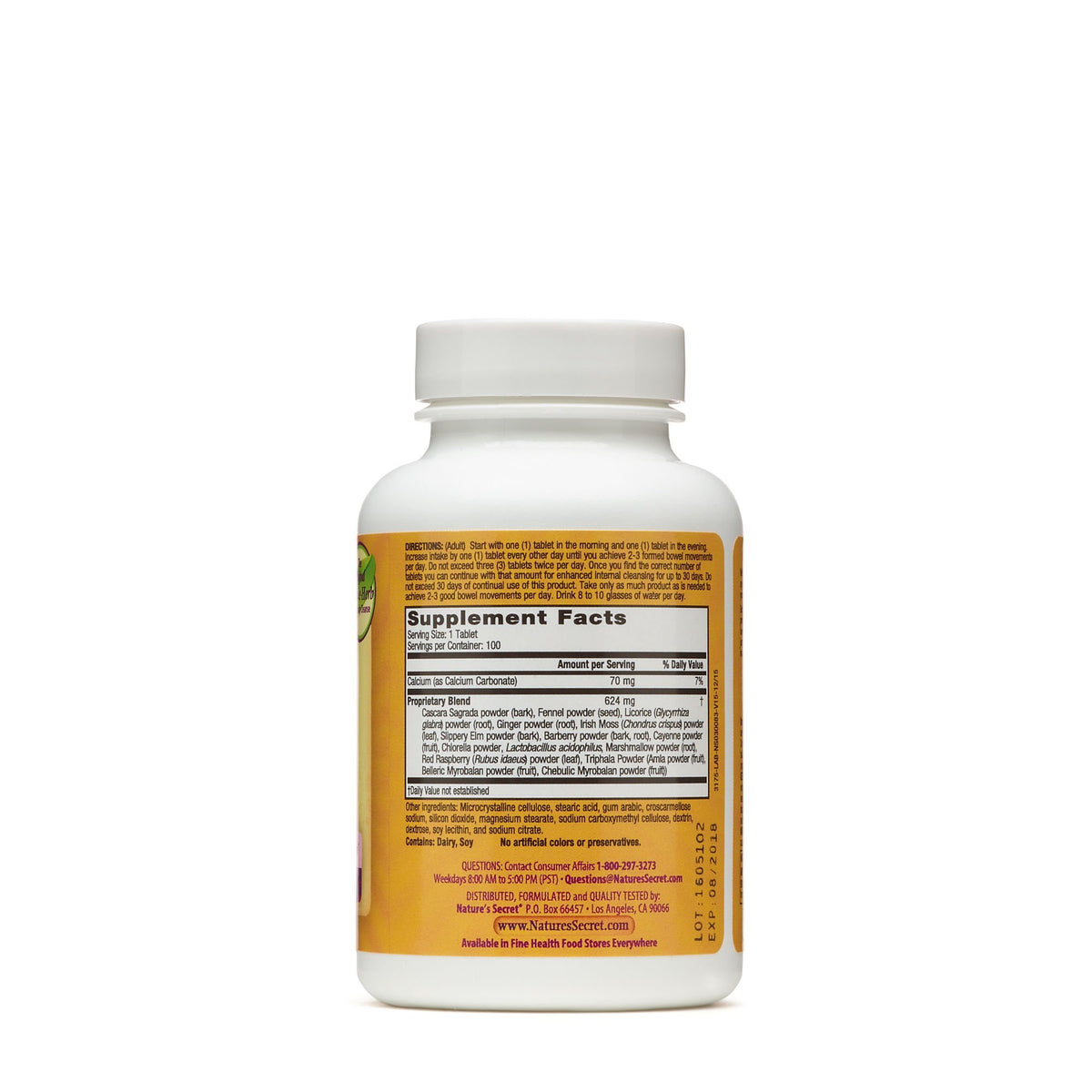 Nature's Secret Super Cleanse Herbal Blend - 100 Tablets - image 2