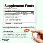 Wholesome Story Saw Palmetto Extract 500mg - 100 Capsules - image 4