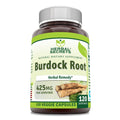 Herbal Secrets Burdock Root Supplement 425 mg - 120 Vegetarian Capsules