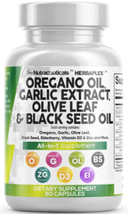 Clean Nutraceuticals Oregano Oil Immune Support - 60 Capsules