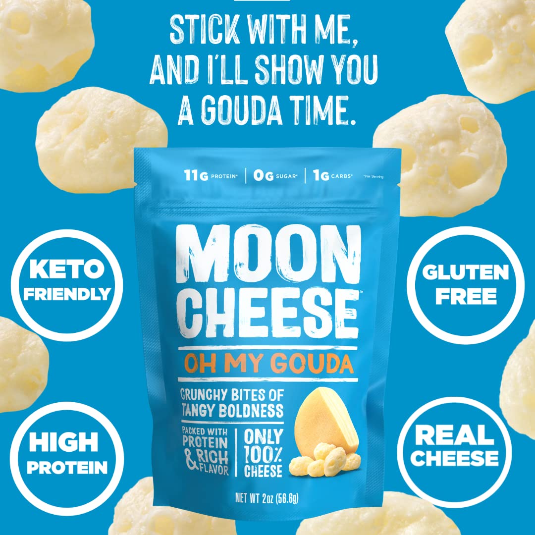 Moon Cheese Oh My Gouda Cheese Bites - 3 Pack - image 5