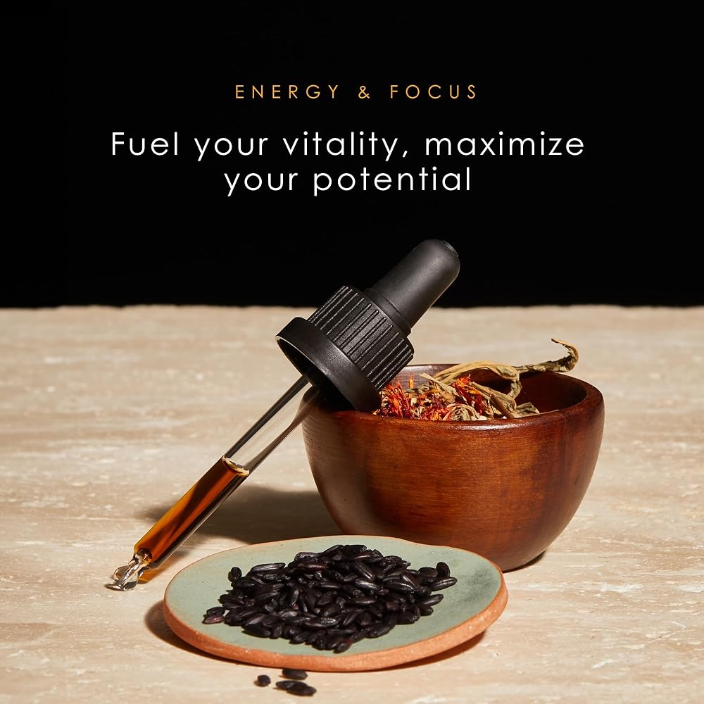Redmint Energy & Focus Herbal Tincture - 1 Fl Oz - image 3