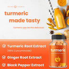 NutraChamps Turmeric Gummies with Ginger & Black Pepper Extract - 60 Count - image 4