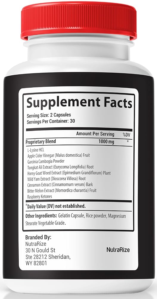 NutraRize Vital Prime for Men Endurance & Stamina - 180 Capsules - image 2