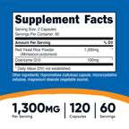 Nutricost Red Yeast Rice with CoQ10 1300mg - 120 Capsules - image 2